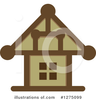 Royalty-Free (RF) House Clipart Illustration by Lal Perera - Stock Sample #1275099