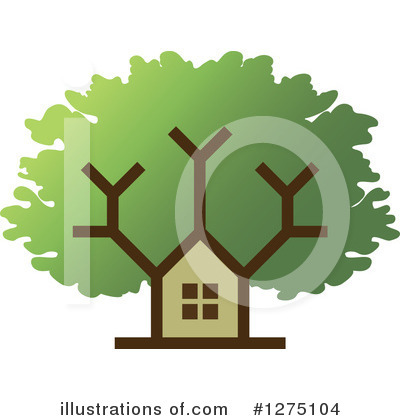 Royalty-Free (RF) House Clipart Illustration by Lal Perera - Stock Sample #1275104