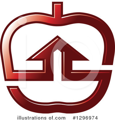 Royalty-Free (RF) House Clipart Illustration by Lal Perera - Stock Sample #1296974