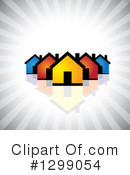 House Clipart #1299054 by ColorMagic