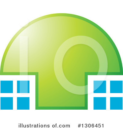 Royalty-Free (RF) House Clipart Illustration by Lal Perera - Stock Sample #1306451