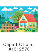 House Clipart #1312578 by visekart