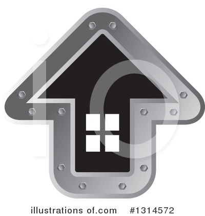 Royalty-Free (RF) House Clipart Illustration by Lal Perera - Stock Sample #1314572