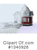 House Clipart #1340926 by KJ Pargeter