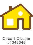 House Clipart #1343348 by ColorMagic