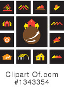 House Clipart #1343354 by ColorMagic