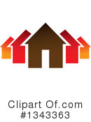 House Clipart #1343363 by ColorMagic