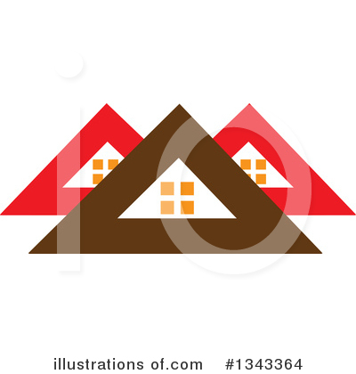 Royalty-Free (RF) House Clipart Illustration by ColorMagic - Stock Sample #1343364