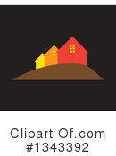 House Clipart #1343392 by ColorMagic