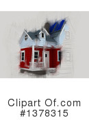 House Clipart #1378315 by KJ Pargeter