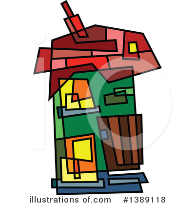 Royalty-Free (RF) House Clipart Illustration by Prawny - Stock Sample #1389118