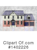 House Clipart #1402226 by KJ Pargeter