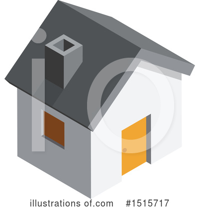 Royalty-Free (RF) House Clipart Illustration by beboy - Stock Sample #1515717