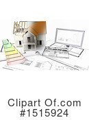 House Clipart #1515924 by KJ Pargeter