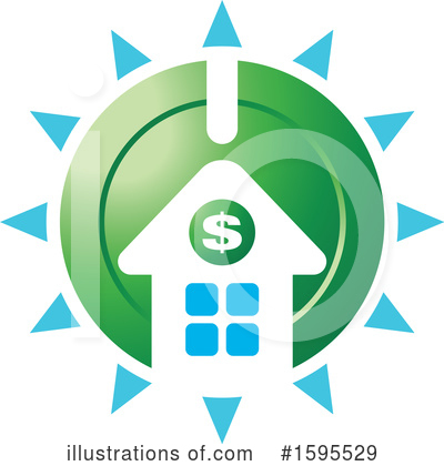 Royalty-Free (RF) House Clipart Illustration by Lal Perera - Stock Sample #1595529