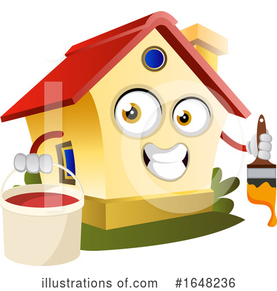 Royalty-Free (RF) House Clipart Illustration by Morphart Creations - Stock Sample #1648236