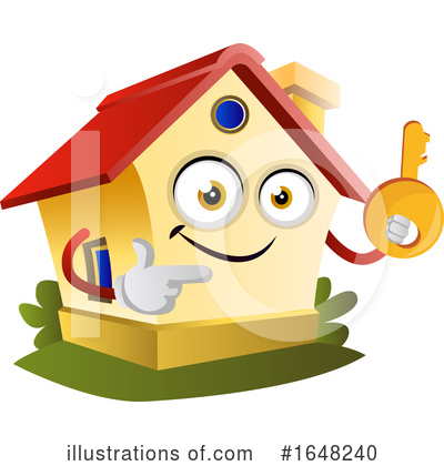 Royalty-Free (RF) House Clipart Illustration by Morphart Creations - Stock Sample #1648240