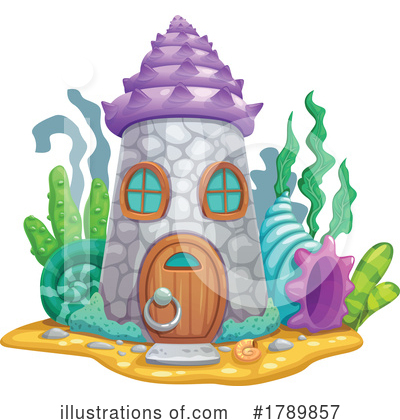 Royalty-Free (RF) House Clipart Illustration by Vector Tradition SM - Stock Sample #1789857