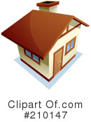 House Clipart #210147 by BNP Design Studio