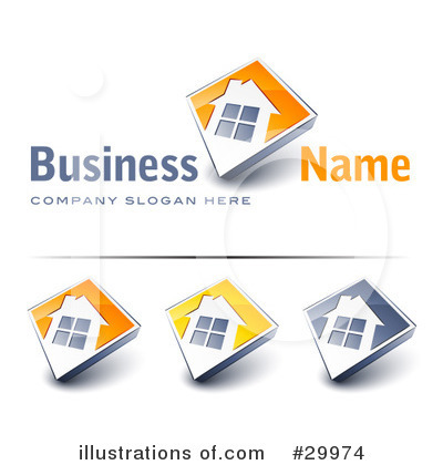 Royalty-Free (RF) House Clipart Illustration by beboy - Stock Sample #29974