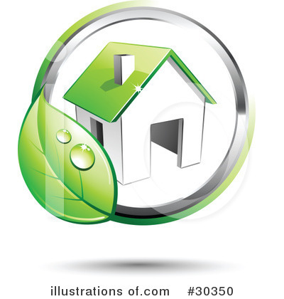 Royalty-Free (RF) House Clipart Illustration by beboy - Stock Sample #30350