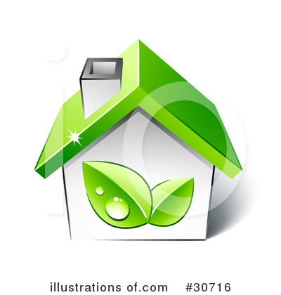 Royalty-Free (RF) House Clipart Illustration by beboy - Stock Sample #30716