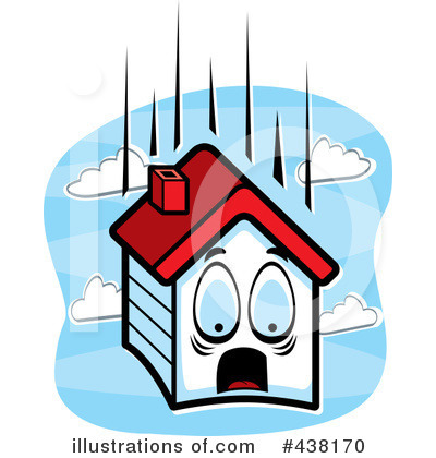 Royalty-Free (RF) House Clipart Illustration by Cory Thoman - Stock Sample #438170