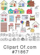 House Clipart #71867 by inkgraphics