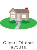 House Clipart #75318 by Rosie Piter