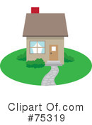 House Clipart #75319 by Rosie Piter