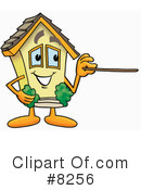 House Clipart #8256 by Mascot Junction