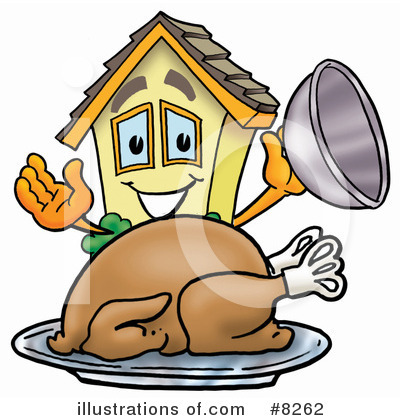 Royalty-Free (RF) House Clipart Illustration by Mascot Junction - Stock Sample #8262