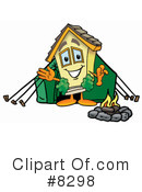 House Clipart #8298 by Mascot Junction