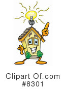 House Clipart #8301 by Mascot Junction