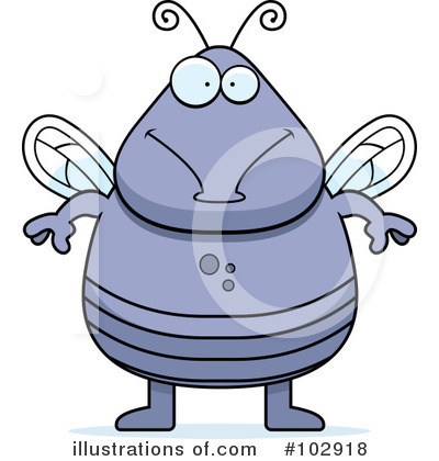 House Fly Clipart #102918 by Cory Thoman