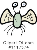 House Fly Clipart #1117574 by lineartestpilot