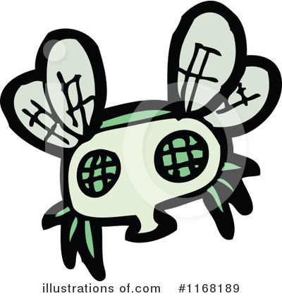 House Fly Clipart #1168189 by lineartestpilot
