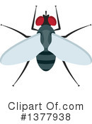 House Fly Clipart #1377938 by Vector Tradition SM