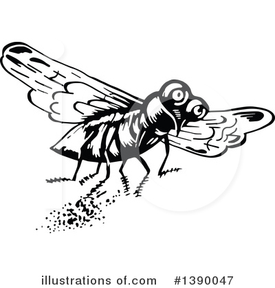 Bugs Clipart #1390047 by Prawny Vintage
