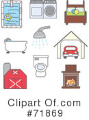 Household Clipart #71869 by inkgraphics