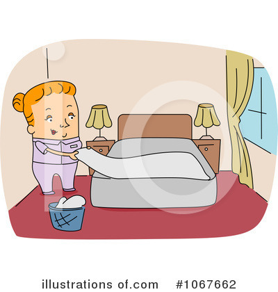 Royalty-Free (RF) Housekeeping Clipart Illustration by BNP Design Studio - Stock Sample #1067662