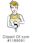 Housewife Clipart #1189091 by Andy Nortnik