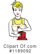 Housewife Clipart #1189092 by Andy Nortnik