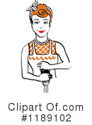 Housewife Clipart #1189102 by Andy Nortnik