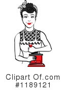 Housewife Clipart #1189121 by Andy Nortnik