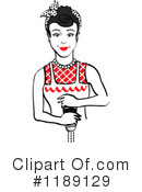 Housewife Clipart #1189129 by Andy Nortnik