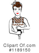 Housewife Clipart #1189150 by Andy Nortnik