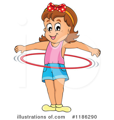 Royalty-Free (RF) Hula Hoop Clipart Illustration by visekart - Stock Sample #1186290