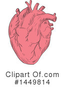 Human Heart Clipart #1449814 by patrimonio