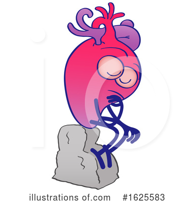 Human Heart Clipart #1625583 by Zooco